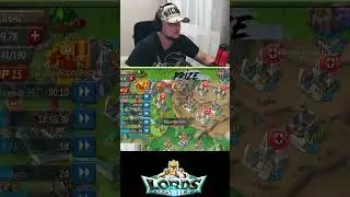 Lords Mobile - 300 iq мув!!! ОН почти спрятал свои войска!!! #shorts