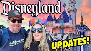 Disneyland Weekly Updates! New Treats, Tiana’s & Splash Mountain Construction,Insane Crowds + Sunset