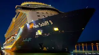 Mein Schiff 3 cruise ship in Klaipeda port