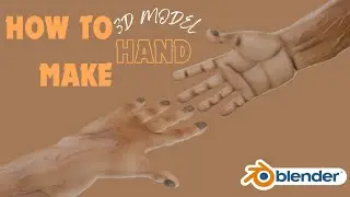 Blender - Hand sculpting modeling in blender