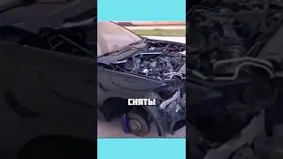 Разобрали бмв возле дома