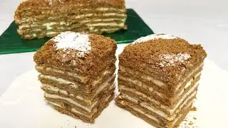 НОВИНКА! МЕРЕНГОВЫЙ МЕДОВИК/ МЕДОВЫЙ ТОРТ С БЕЗЕЙНЫМИ КОРЖАМИ