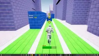 Subway surfers in unreal engine 4