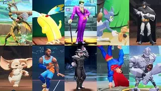 Multiversus - All Character Taunts SEASON 1 + Joker & Banana Guard (PS5 May 2024)