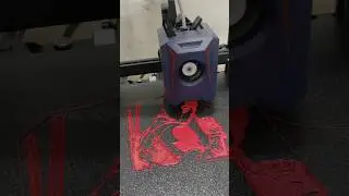 3D Printing Deadpool Wall hanging 😍😍  #shorts #diy #deadpool #3dprinting