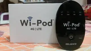 Reliance Wipod 4G WD670 Unboxing and Hands on!