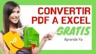 🔴 como convertir de pdf a excel online 2019✔✔