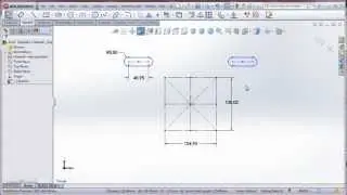 SolidWorks : Mirror Slot Sketch