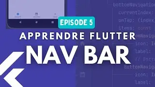 Create a Mobile App with Flutter #5 - Bottom Navigation Bar