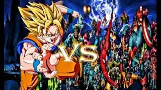 Goku Vs The Marvel Universe