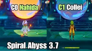 Collei National vs Nahida National! Better Companion to fight Abyss Herald? Spiral Abyss 3.7