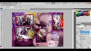 Turotial Kolase di photoshop - How to make a photo collage in photoshop