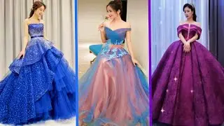 Beautiful gown designs 😍❣️|Birthday gown|Wedding dress|Knowledge with me