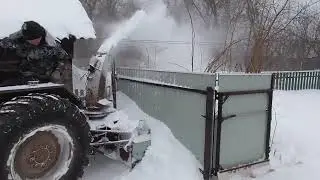 Самодельный снегоуборщик