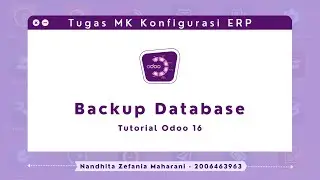 [Odoo 16] Tutorial Backup Database Odoo SOL