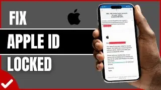 How to Fix Apple ID Locked for Security Reasons | Top 3 Ways (2024)