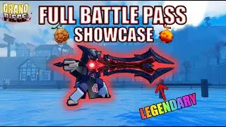 EVERY BATTLE PASS REWARD SHOWCASED [GPO]
