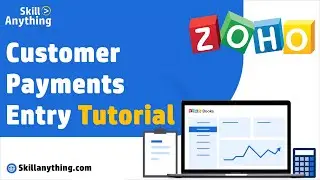 How to Make Entry for Customer Payments Received in Zoho Books - Learn about Zoho Book