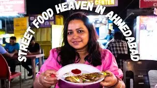 Trying unique street foods in AHMEDABAD Food Truck Park, Gujarat