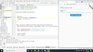 How to test Widget SafeArea Column FlatButton TextField  in flutter