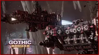 Blood Angels vs Imperial Navy | Battlefleet Gothic Armada
