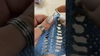 Ажурная линия реглана