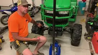 #26 Changing the front axle fluid on a John Deere 2038r