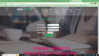 Online Learning Management System using Java