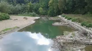 Мальовнича річка Сукіль у м. Болехів.