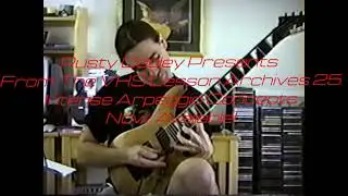 Unearthed From The VHS Archives 25 Intense Arpeggio Concepts Lesson Sampler.