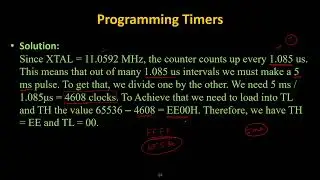 Timer programming in 8051 Microcontroller with Keil µvision c51 – Creating a delay