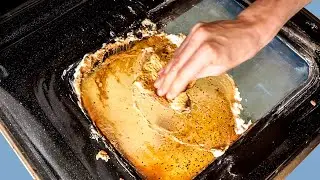 Quick tip: How To Clean An Oven Door (also inside the glass)