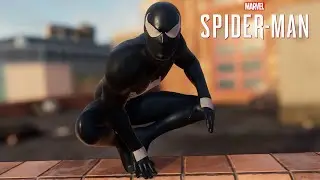 Spider-Man PC - Alex Ross Symbiote Suit MOD Free Roam Gameplay!