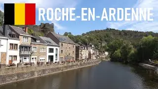 🇧🇪 La Roche-en-Ardenne - Pittoresk Village in a Bend of Ourthe River (Belgium, August 2022)