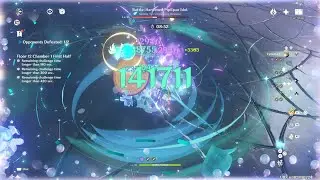 C6 Lynette DPS Electro-Charge 6.0 Spiral Abyss Floor 12 First Half