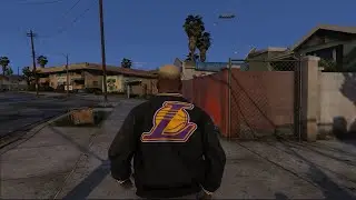 МОЙ ПЕРВЫЙ МОД GTA 5 Bomber Los Angeles Lakers
