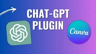 ChatGPT Can Now Design Anything - Canva Plugin Tutorial!