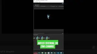 Ice attack Unity VFX graph. #unitytutorialforbeginners  #unityvfx