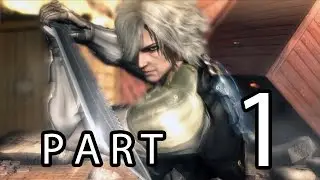 Metal Gear Rising Revengeance FILE-R 00 Guard Duty Part 1 Playthrough