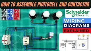 HOW TO ASSEMBLE PHOTOCELL WITH CONTACTOR