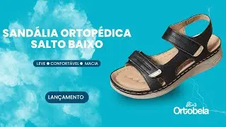 SANDÁLIA ORTOPÉDICA SALTO BAIXO ORIGINAL | ACUPUT COMFORT® [ LANÇAMENTO]