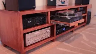 Hi Fi Credenza From European Beech Wood