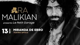 Concierto de Ara Malikian en Miranda de Ebro. 13 Noviembre 2021. Teatro Apolo.