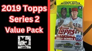 ⚾️👀 Throwback Rip 2019 Topps Series 2 Baseball! #sportscards #baseballcard #cards