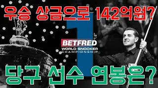 상금이 142억이나 된다고? 프로당구 선수의 연봉은 얼마일까요?