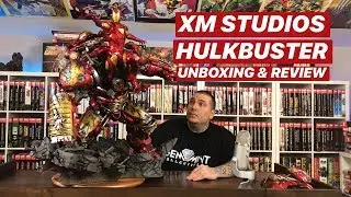XM Studios HULKBUSTER Statue Unboxing & Review | IRONMAN
