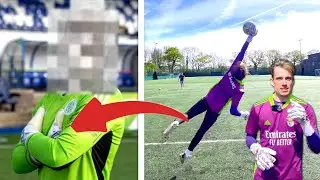I TESTED A PRO GK's FAVOURITE GOALKEEPER GLOVES!! Kaliaaer Glove Test & Review