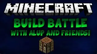 Minecraft Build battle W/ Alup and Friends #2 : Eric, A mermaid is NOT a fish!