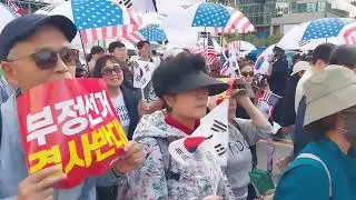독재개헌 반대! 부정선거 규탄! 뜨거웠던 오늘자 광화문 광장 상황