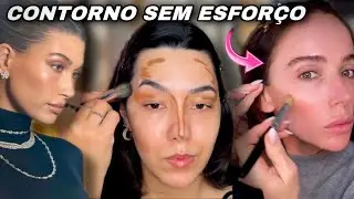 TÉCNICA de MAQUIAGEM da MAQUIADORA da HAILEY BIEBER